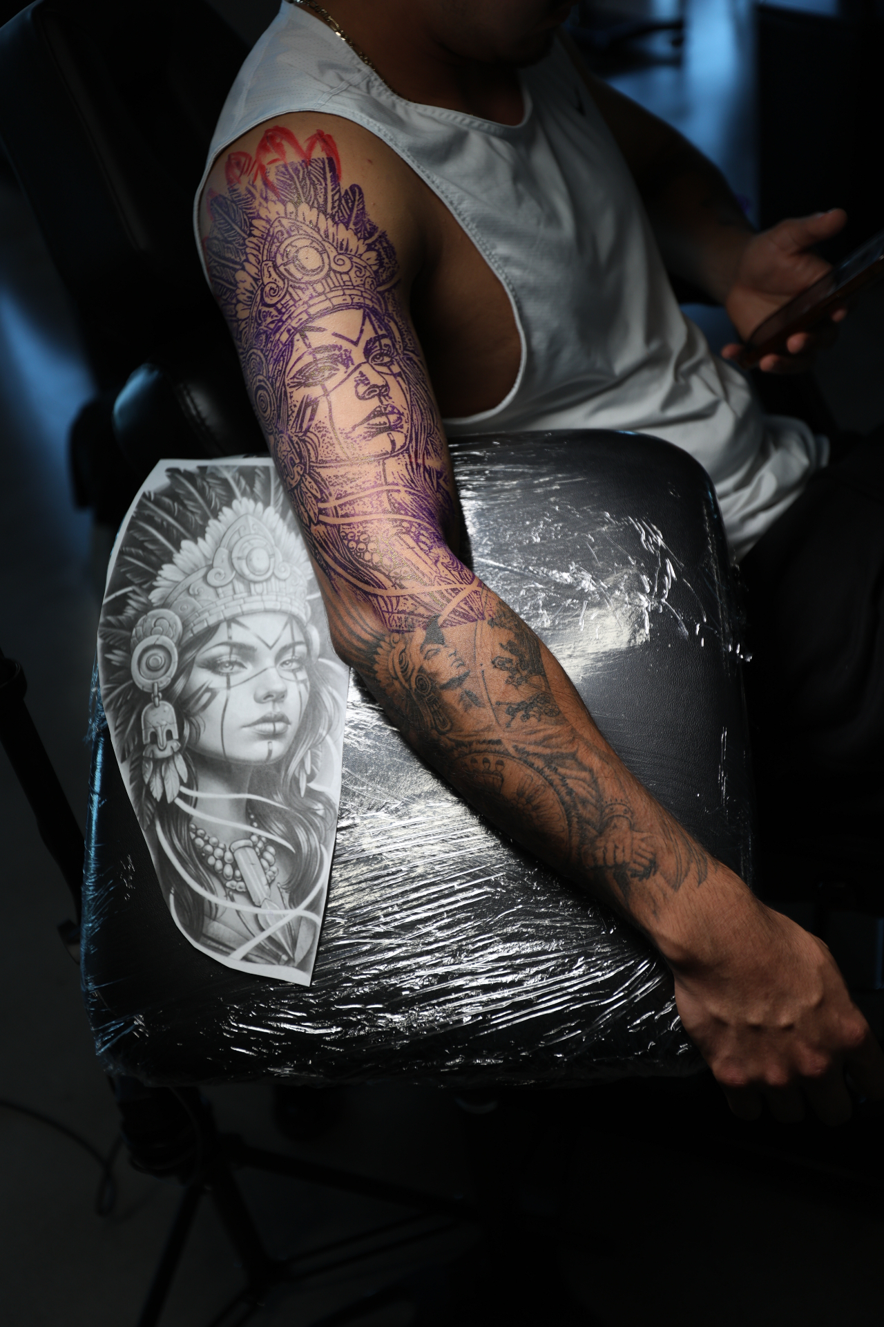 Ghost Arm in studio 2
